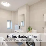 Benville - Ideal Fuer 4-6 Personen - Wlan, Waschmaschine, Parkplatz - 2 Schlafzimmer - 1 Km Zum Bahnhof - Ruhige Lage *