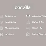 Benville - Ideal Fuer 4-6 Personen - Wlan, Waschmaschine, Parkplatz - 2 Schlafzimmer - 1 Km Zum Bahnhof - Ruhige Lage Apartamento