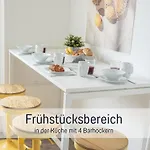 Benville Bv01 - Ideal Fuer 4-6 Personen - Wlan, Waschmaschine, Parkplatz - 2 Schlafzimmer - 1 Km Zum Bahnhof - Ruhige Lage 公寓 Meißen