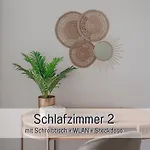Benville - Ideal Fuer 4-6 Personen - Wlan, Waschmaschine, Parkplatz - 2 Schlafzimmer - 1 Km Zum Bahnhof - Ruhige Lage Apartamento