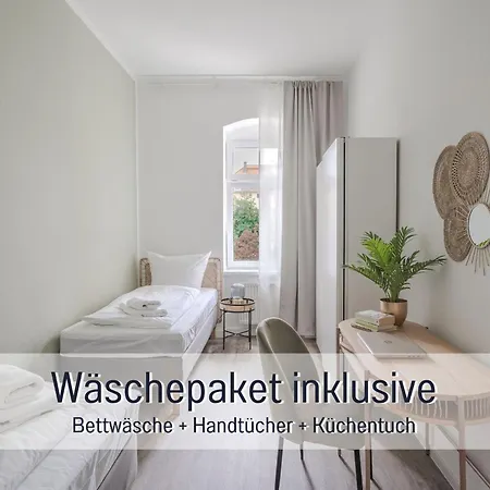 公寓 Benville Bv01 - Ideal Fuer 4-6 Personen - Wlan, Waschmaschine, Parkplatz - 2 Schlafzimmer - 1 Km Zum Bahnhof - Ruhige Lage