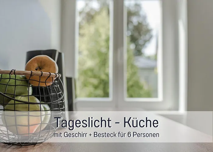 Benville Bv01 - Ideal Fuer 4-6 Personen - Wlan, Waschmaschine, Parkplatz - 2 Schlafzimmer - 1 Km Zum Bahnhof - Ruhige Lage Apartment Meissen