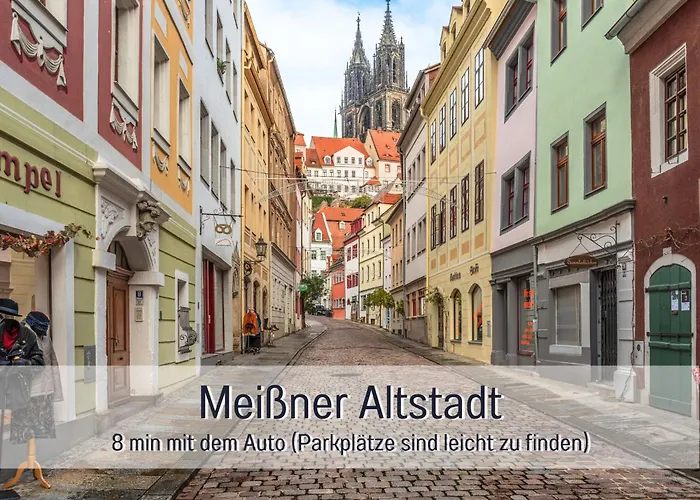 Benville Bv01 - Ideal Fuer 4-6 Personen - Wlan, Waschmaschine, Parkplatz - 2 Schlafzimmer - 1 Km Zum Bahnhof - Ruhige Lage Apartment Meissen